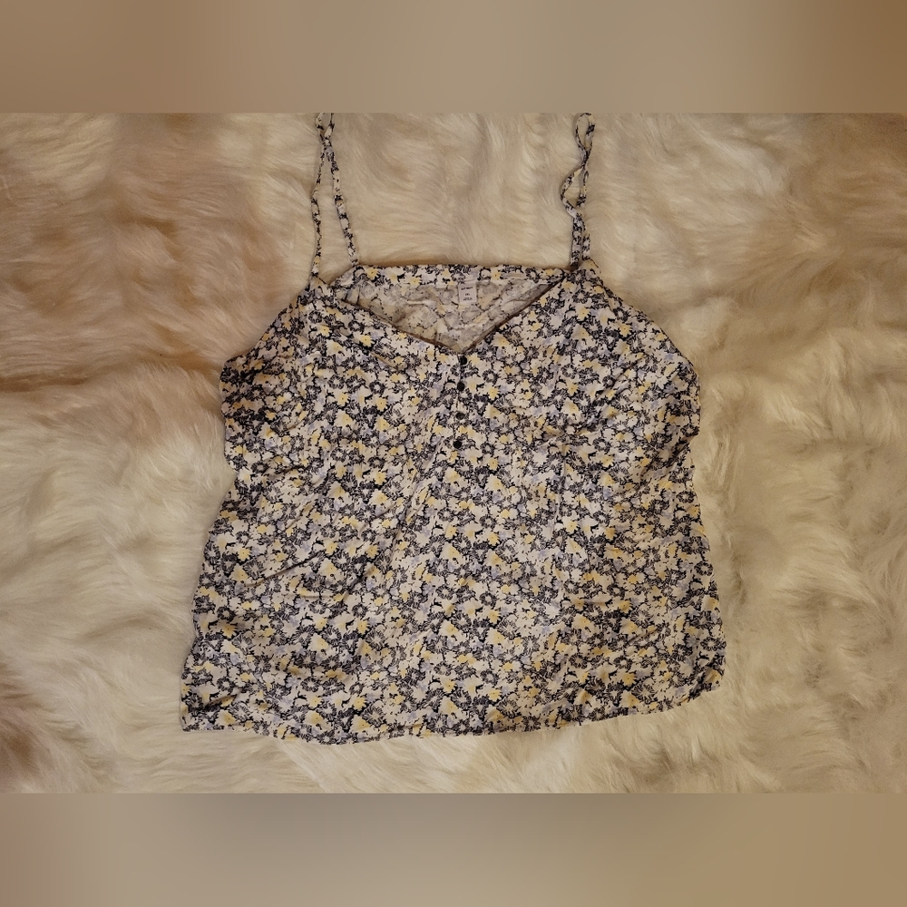 Old Navy floral tank top